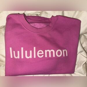 Lululemon Women’s Oversized Crewneck Graphic/Logo Sweatshirt - size M/L or 6-8